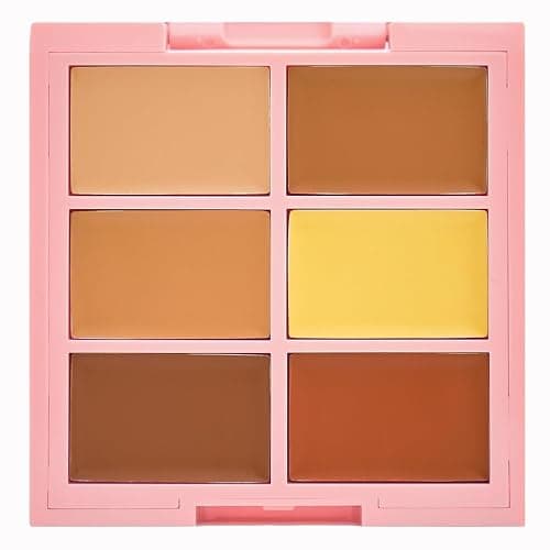 KimChiChic Beauty Undercover Hoe Color Corrector Makeup Palette | Creamy, Long Wearing Color Correcting Concealer, Covers Dark Circles & Blemishes, Cruelty Free, 03 Golden Tan, 0.25oz (7.2g) thumbnail 5