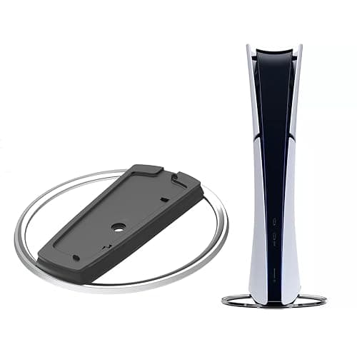 Vertical Stand for PS5 Consoles - PlayStation 5 Slim Base Accessories for PS5 Console Disc and Digital thumbnail 6