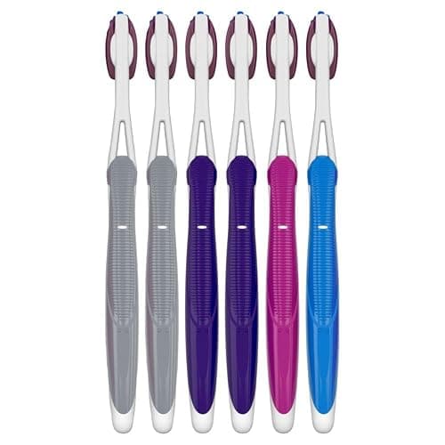 Oral-B 3D White Deep Stain Remover toothbrushes, 6 Count Toothbrush Soft, Removes 90% of Surface Stains, whitens Teeth, deep Reach, removes Plaque and Stains Tooth Brush thumbnail 9