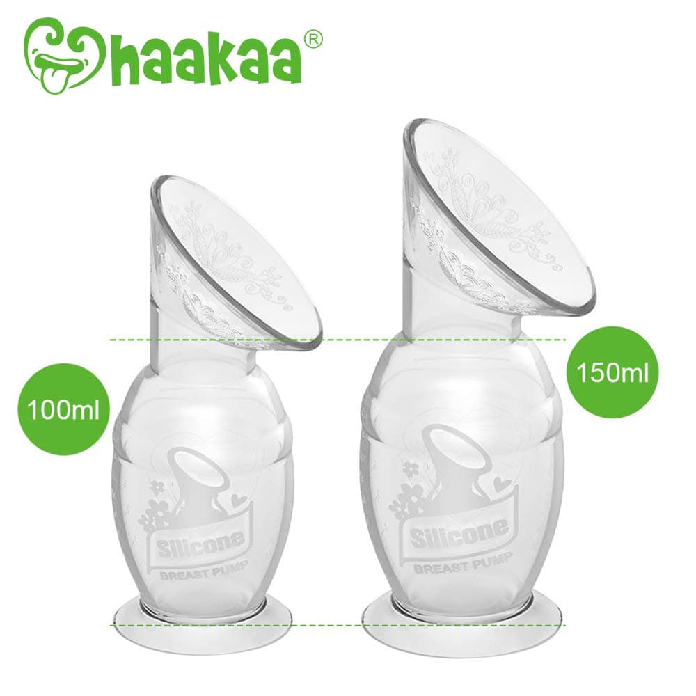Haakaa Manual Breast Pump with Suction Base Breastmilk Collector Breastfeeding Pump thumbnail 6
