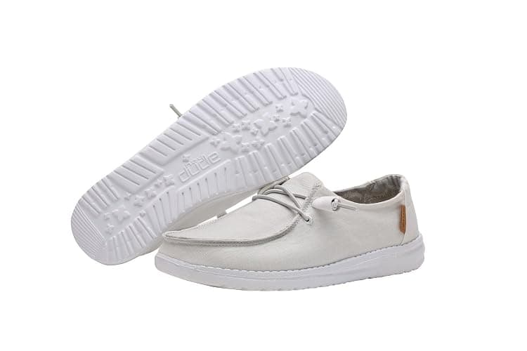 Hey Dude Women's Wendy Chambray Lace-Up Loafer thumbnail 4