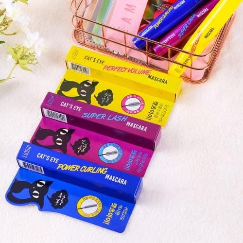 Jigott Cat's Eye Super Lash Mascara 0.42oz/12g - Long Lashes for Feminine and Charming Look (Super Lash Mascara) thumbnail 6
