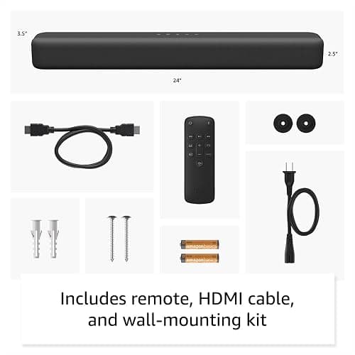 Amazon Fire TV Soundbar, 2.0 speaker with DTS Virtual:X and Dolby Audio, Bluetooth connectivity thumbnail 6
