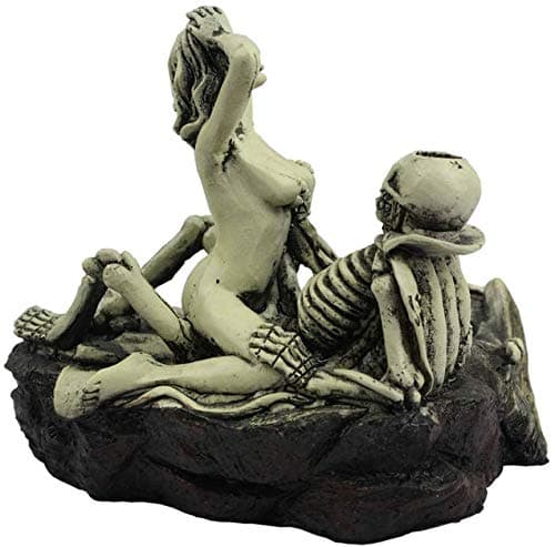 RUITASA Creative Skull Ashtray & Love Never Dies Skull Ashtray Fun Taste The Living Room Decoration for Smoking Room Decor Gifts for Smokers thumbnail 6