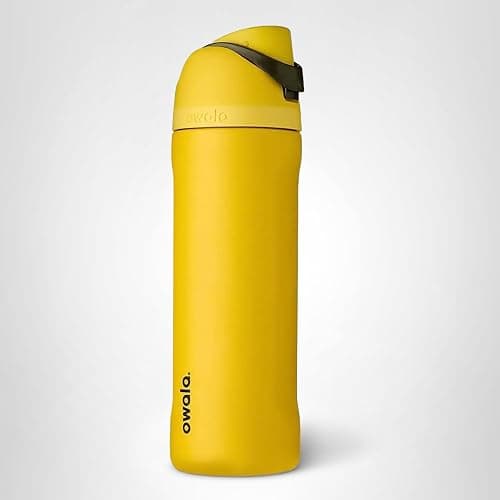 Owala Harry Potter FreeSip Insulated Stainless Steel Water Bottle with Straw, BPA-Free Sports Water Bottle, Great for Travel, 24 Oz, Hufflepuff thumbnail 7