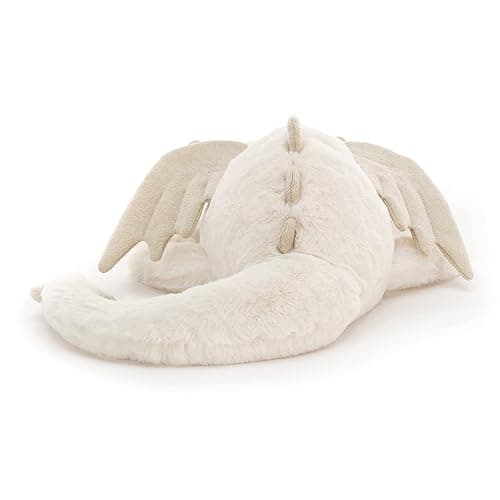 Jellycat Snow Dragon Stuffed Animal, Large 19.5 inches - Mythical Plush Toy - Classic Children's Gift - Large thumbnail 4