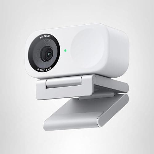 Insta360 Link 2C - 4K Webcam for PC/Mac, 1/2" Sensor, Auto Framing, HDR, AI Noise-Canceling Mic, Gesture Control for Streaming, Video Calls, Gaming, Works with Zoom, Teams, Twitch & More thumbnail 10