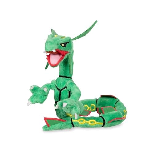 Pokemon Center: Sitting Cuties: Rayquaza Plush # 384 - Generation 3 - 6 In thumbnail 2