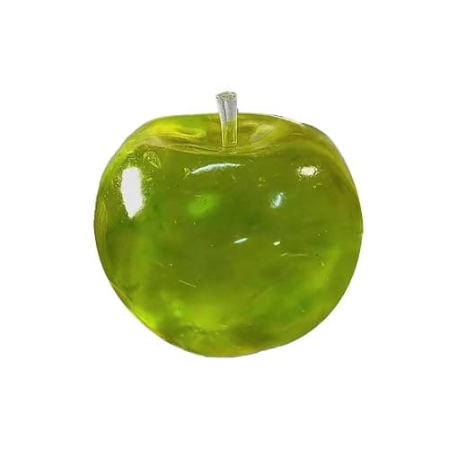 Stress Relief Toy, Stress Relief Green Fruit Toy Slow Rebound Clear Fruit Squeeze Fidget Toy Anxiety Relief Soft Stress Ball Pinch Sensory Toy (Cyan) - Image 1