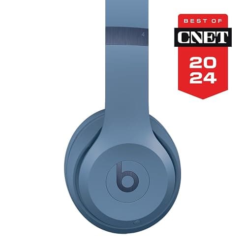 Beats Solo 4 - Wireless Bluetooth On-Ear Headphones, Apple & Android Compatible, Up to 50 Hours of Battery Life - Slate Blue - Slate Blue - Solo4 - Without AppleCare+ thumbnail 2