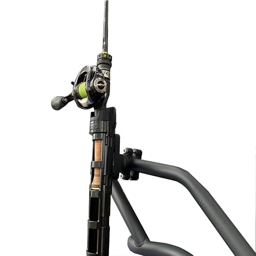 Tcakelox Spinning Rod Holder for Bicycle and Motorcycle Rod Rack for Bicycle Fishing Securely Attached to The Bike - Image 1