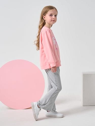 HSOXLQF Toddler Kid Girls Clothes Butterfly Sweatshirt & Flare Leg Pants Fall Winter for Girl Cute Christmas Outfits thumbnail 4
