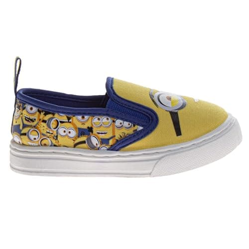Kids Character Slip-On Canvas Shoes Sesame Street, Mickey Mouse, Spider-Man, Paw Patrol, Spongebob and Minions Casual Everyday Sneakers for Boys & Girls 5-10 Toddler 11-13 Little Kid 1-4 Big Kid thumbnail 2