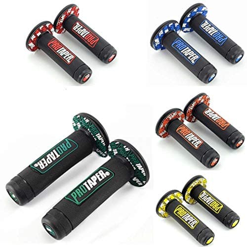Motorrad Protaper Griffe Motocross Grip Lenker Dirt Pit Bike 7/8" Handlebar GUMMIgel-Dual Density MX Grips (Color : Black) thumbnail 5
