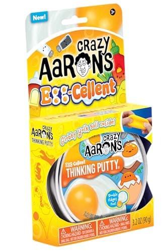 Crazy Aaron's Eggcellent Trendsetters Thinking Putty thumbnail 5