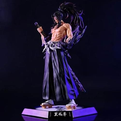 REOZIGN Kokushibo Figur mit Schwert stehend Kokushibo Figur 27 cm / 10,6 Zoll Statue Anime Modell Schreibtischornament Geschenke thumbnail 3