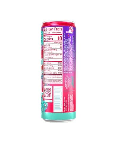 Alani Hawaiiian Shaved Ice 12 Pack, Sugar Free, Low Calorie Energy Drinks, 12 Fl Oz Cans thumbnail 3