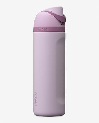 Owala FreeSip Stainless Steel Water Bottle 24 oz Lilac You A lot thumbnail 6