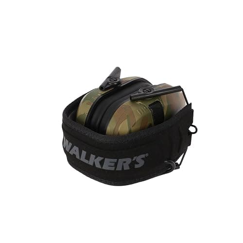 Walker's Razor Slim Ultra Low Profile Compact Design Adjustable Range Shooting Hunting Hearing Protection Electronic Earmuffs thumbnail 2