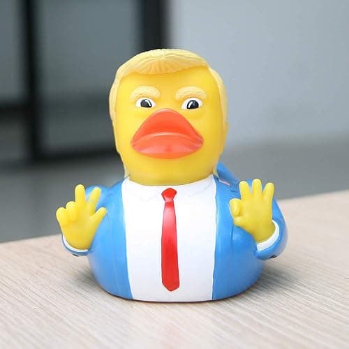 Baby Bath Toys Trump Rubber Squeak Bath Duck Baby Bath Duckies - for Kids Gift Birthdays Baby Showers Bath Time thumbnail 2