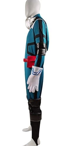 RONGJUN Men's Midoriya Izuku Deku Cosplay Costume Fighting Suit Uniform Halloween Cosplay Full Set Outfit thumbnail 3