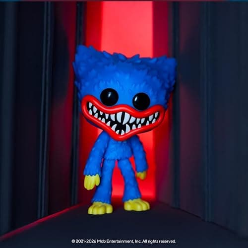 Funko POP! Games: Poppy Playtime - Huggy Wuggy | Official Merch - Collectable Vinyl Figurine for Shelf Display - Birthday Gift Idea for Fans and Collectors thumbnail 4