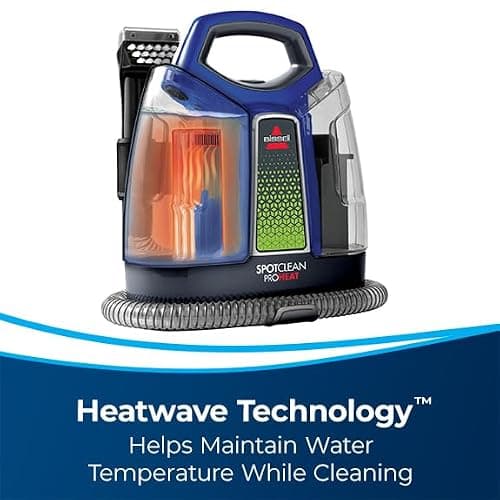 Bissell - Portable Carpet Cleaner - SpotClean ProHeat - For carpet and upholstery - Tough Stain and 3-in-1 Stair Tool and - HydroRinse Self-Cleaning thumbnail 4