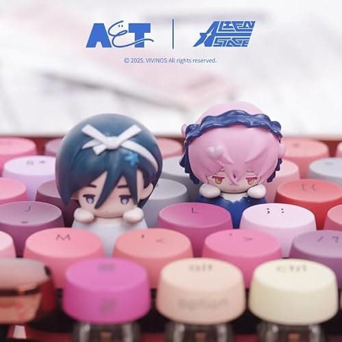 KILA MILA Anime Alien Stage Series Figure Blind Box, Officially Licensed Cute Mechanical Keycaps Mystery Box PVC Figure Collection Gifts (Random 1pcs) thumbnail 3