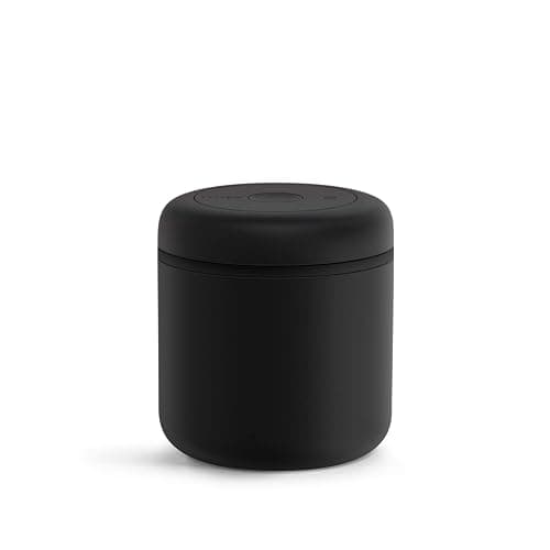 Fellow Atmos Vacuum Coffee Canister & Food Storage Container - 0.7 Liter Canister holds up to 11 oz of Coffee Beans - Airtight Food Storage Containers - Coffee Containers - 0.7 Liter - Matte Black - Image 1