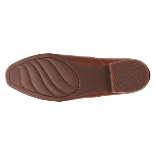 Clarks Women's Juliet Palm Loafer - Caramel - 7 Wide thumbnail 8