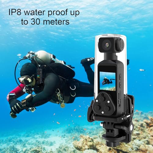 1.3 Inch Handheld Action Camera, 5K 30FPS 270° Rotatable HD Action Camera, Camcorder with Microphone for Outdoor Riding Diving thumbnail 7