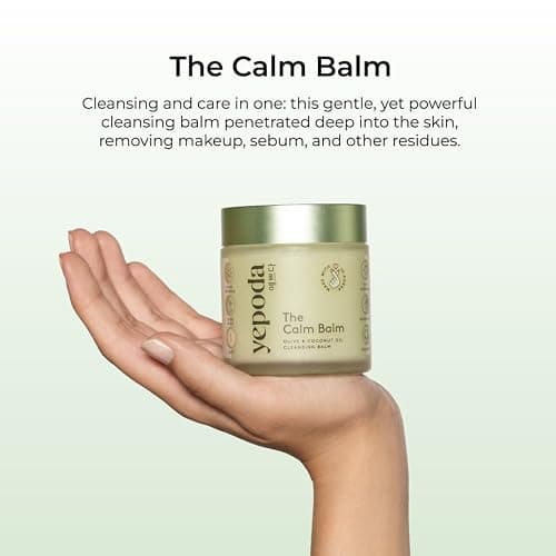 Yepoda The Calm Balm, Sanfter Make-up-Entferner & Tiefenreinigungsbalm, Entfernt Wasserfestes Make-up & Unreinheiten, Veganer Koreanischer Gesichtsreiniger für alle Hauttypen, 80 g thumbnail 2