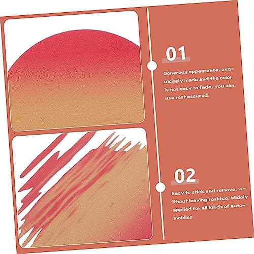 WOFASHPURET 2pcs Sunset Pattern Car Window Stickers Sunset Graphic Decals Auto Body Truck Decals for Car Decoration thumbnail 6