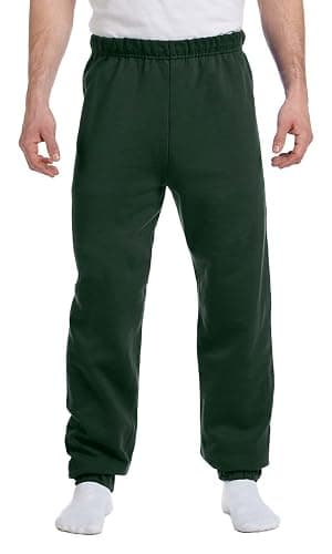 Jerzees - NuBlend Sweatpant. 973M - Small - Forest Green - Image 1