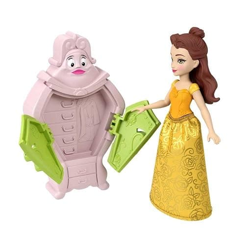 Mattel Disney Princess Toys, Storytime Stackers Belle's Castle, Stackable Doll House with Small Doll & 9 Pieces, Inspired by The Disney Movie thumbnail 5