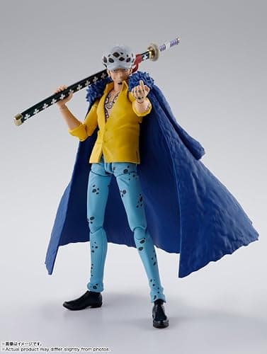 TAMASHII NATIONS - One Piece - Trafalgar Law -The Raid on Onigashima- S.H.Figuarts Action Figure | One Piece 6 Inch Action Figure S.H. Figuarts - Trafalgar Law thumbnail 4