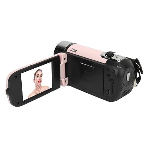 1080P Video Camera, 16MP Camcorder, 16X Digital Zoom, Vlogging Camera with Fill Light, 1/4 Inch Thread Hole, 2.4 Inch Rotatable Screen, USB Recorder (-2214230150514) thumbnail 8