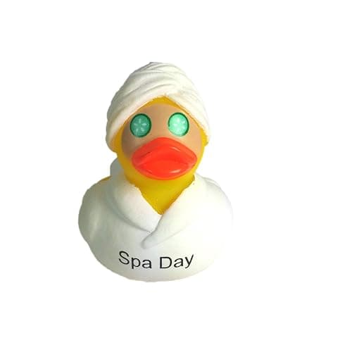 Spa Day Rubber Duck | Ducks in the Window - Image 1