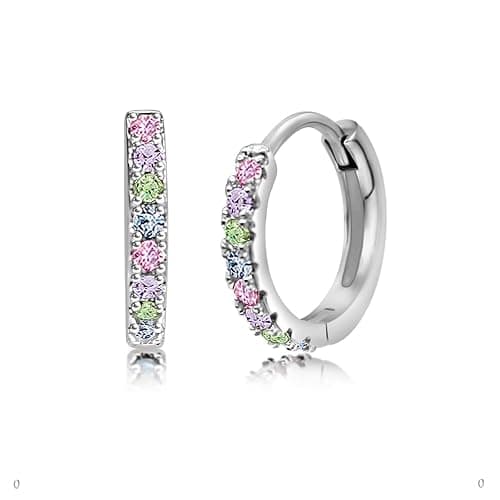 Hypoallergenic Huggie Earrings for Girls & Women - Small Hoop Design, Perfect for Teens & Kids - Image 1