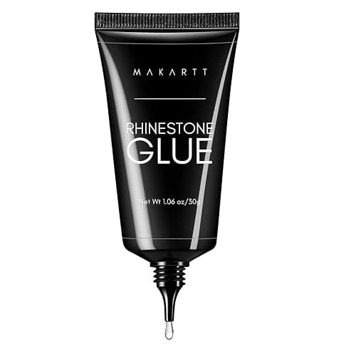 Makartt Nail Art Rhinestone Glue 30g, 3D Nail Gel Sculpting Gel, Super Adhesive Nail Charms Nail Gems, Nail Art Glue for Rhinestones Crystal Stones Jewels Diamonds, Nail Lamp Required thumbnail 9