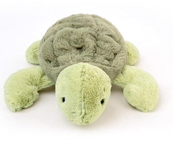 EASELR WeightedPlush Cute Turtle Stuffed Animals, 12" Soft Sea Turtle Plush Toy Tortoise Plushies Pillow Gifts for Kids Girlfriend Birthday Christmas Mother's Day thumbnail 3