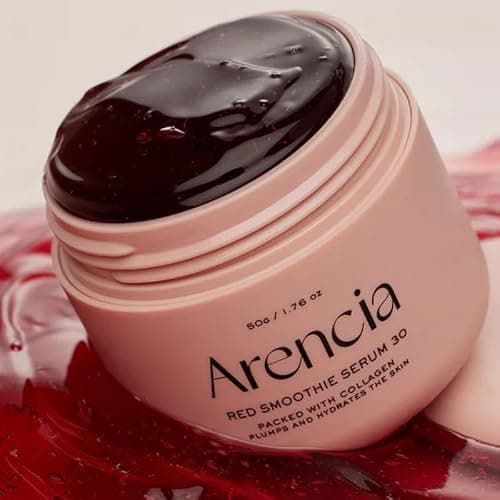 Arencia Overnight Red Smoothie Face Mask Serum, Glowing & Soothing with 30% red collagen, Niacinamide, Peptide, Vitamin E thumbnail 3