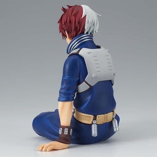 HBGIAY MHA Figurines Midoriya Izuku Action Figure Statue 10cm Asui Tsuyu Sitting Figure Anime Todoroki Shouto Desktop Figures Anime Collections thumbnail 4