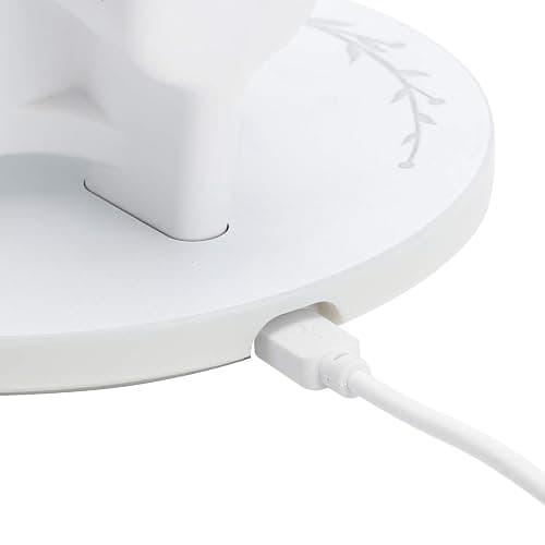 Charger with Angel, 10W Universal Fast Charging Stand with Night Light USB Fast for Mobile Phone Office Home Use thumbnail 6