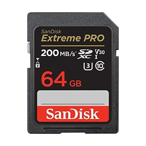 SanDisk 64GB Extreme PRO SDXC UHS-I Memory Card - C10, U3, V30, 4K UHD, SD Card - SDSDXXU-064G-GN4IN - Image 1