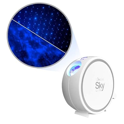 BlissLights Sky Lite - LED Laser Star Projector, Galaxy Projector, Nebula Light (Blue Stars, Blue Cloud) thumbnail 2