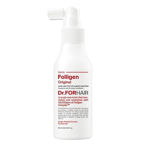 Dr.FORHAIR Folligen Tonic | Scalp Serum for Hair Care | Scalp Care and Nourishment | Revitalizing Tonic for Healthy Scalp & Hair Thickening, 4.06 fl oz - Image 1
