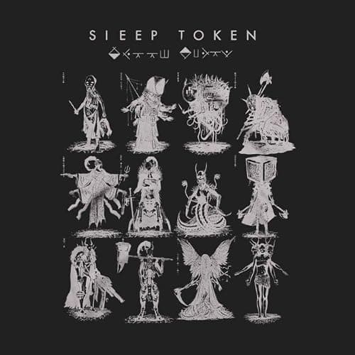 Sleep Token Short Sleeve T Shirt Vintage Style thumbnail 2
