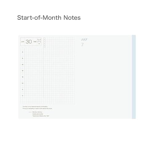 Hobonichi Techo 2026 Original Book – A6, English, Daily, January Start, Monday Start, Planner thumbnail 6
