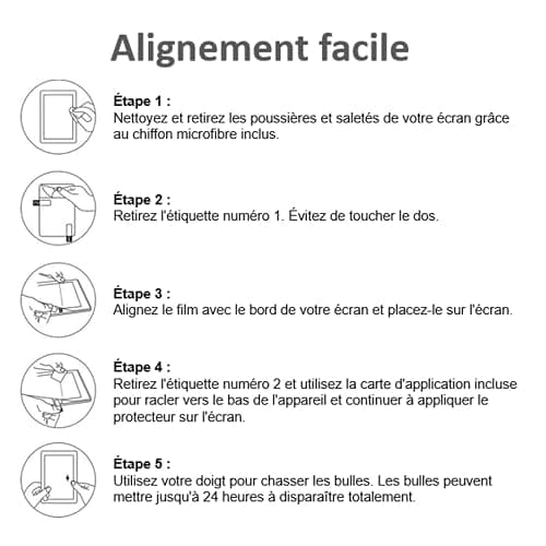 Lot de 2 protecteurs d'écran anti-reflet pour Amazon Kindle (modèles 2022 et 2024) thumbnail 3